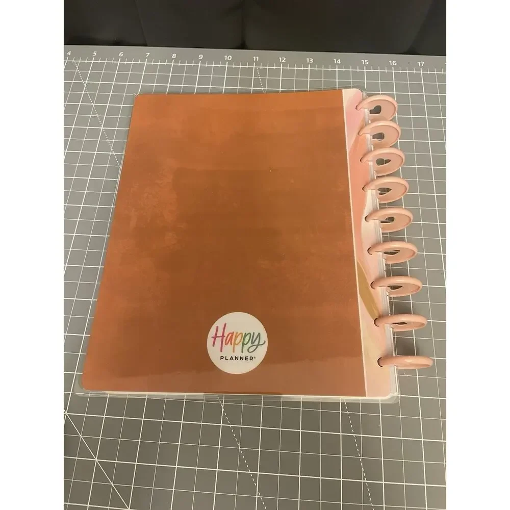 Happy Planner Classic Neutral w/6mo Vertical Checklist Layout & Faith Notebook